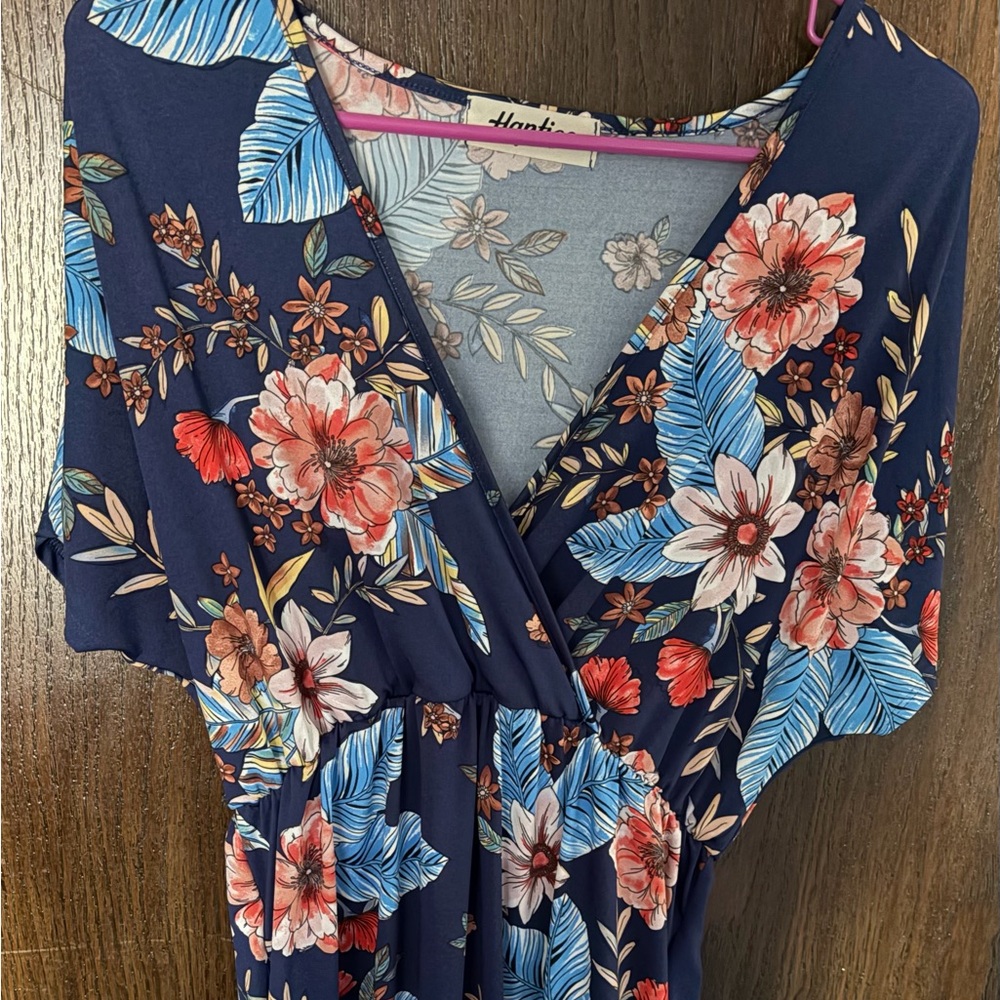 Floral Navy Dress